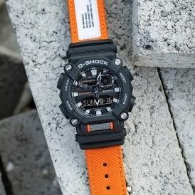 Casio G-SHOCK GA-900C - Jam Tangan Pria - Kanvas - GShock GA900 ORI AS17