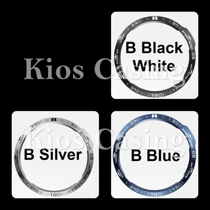 Garmin Fenix 6X Pro - Bezel Ring Frame Anti Gores Metal Alloy Cincin