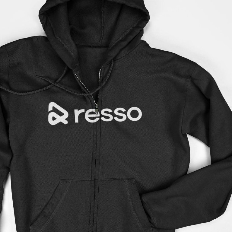 Jaket Hoodie Zipper - Resso Logo