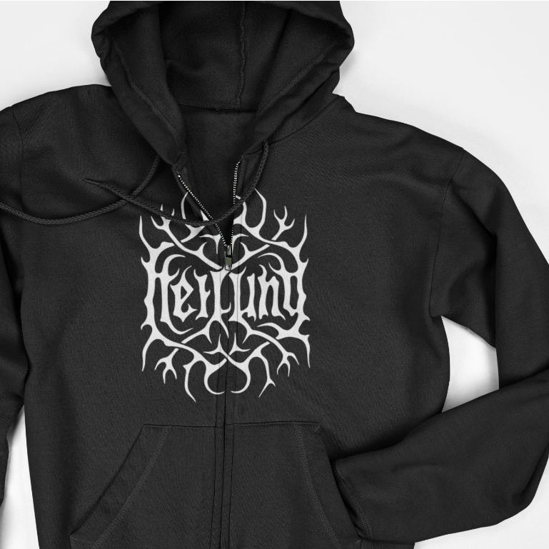 Jaket Hoodie Zipper - Heilung Logo