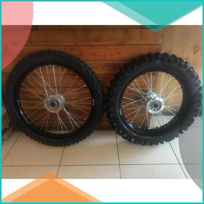 BANSET TRAIL 21/18 HOLE 36 VELG EXPEDITION KLX DTRACKER SEMUA SERIES 1