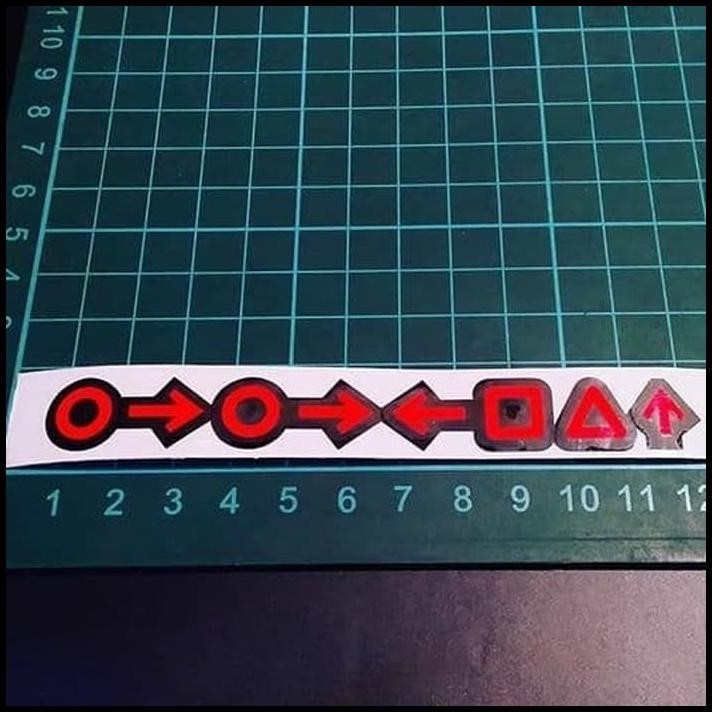 

TERMURAH CUTTING STICKER CHEAT GTA MERAH FLUO 12CM !!!!!