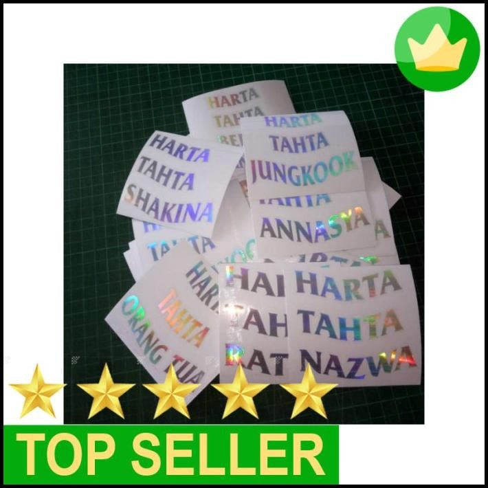 

DISKON PROMO STIKER HARTA TAHTA ........ (UK. 7X7 8X89X910X10 CM) - 7X7 KEREN !!!!!