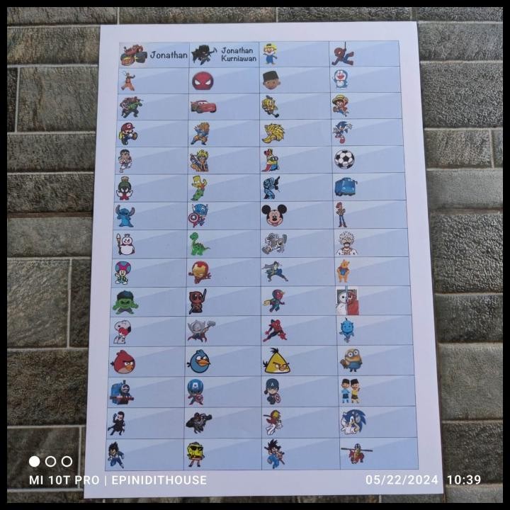 

DISKON STIKER NAMA BUKU SEKOLAH KELAS PELAJARAN ANAK SD SMP SMA UKURAN KECIL !!!