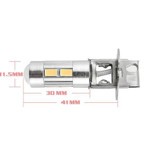 LAMPU FOGLAMP H3 LED 10 TITIK MATA SMD 5730 5630 KUNING YELLOW FOG