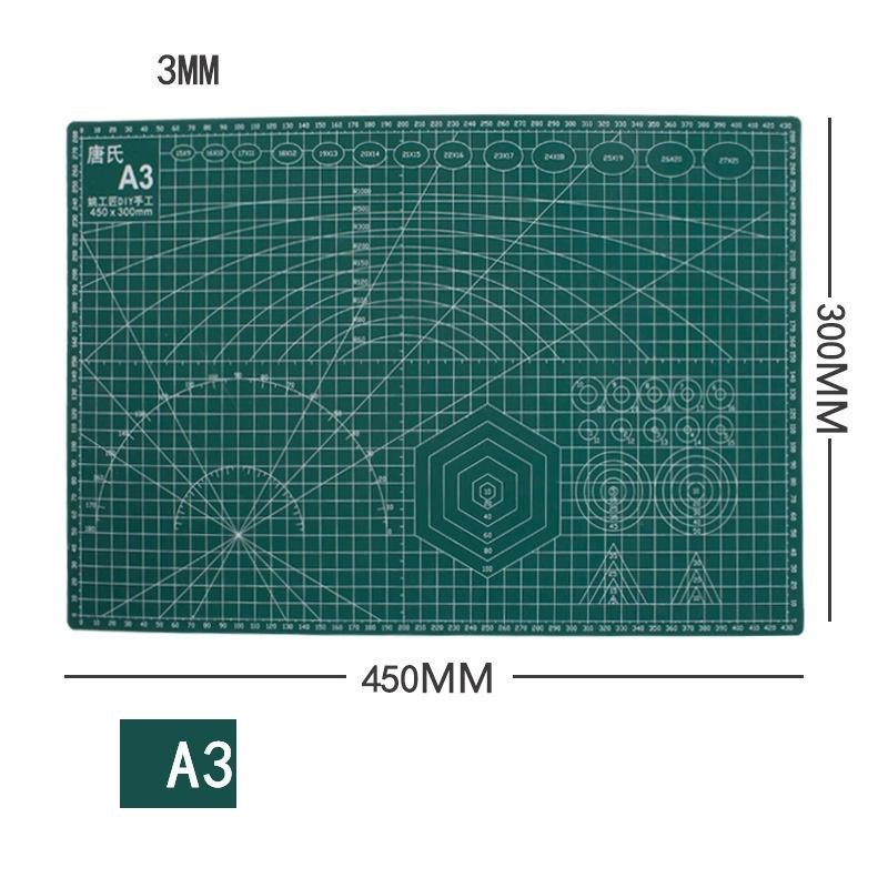 

[Khusus Batam] Alas Papan Kerja Potong Cutter Cutting Mat Pad A2,A3,A4,A5 [G]