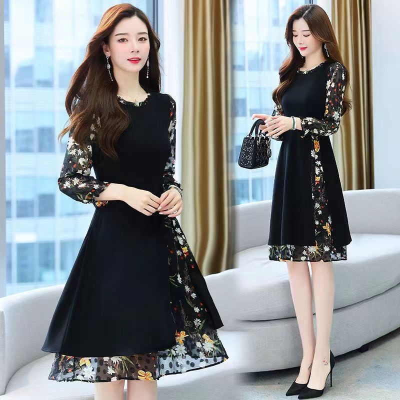 Natal 2024 Perempuan Dris Mididress Christmas Terbaru 2025 Dreaa Pesta Mewah Greja Drwes Glitter Lon