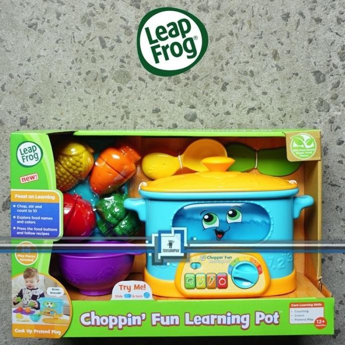 Leap Frog CHOPPIN FUN LEARNING POT Leapfrog Mainan Masak Potong