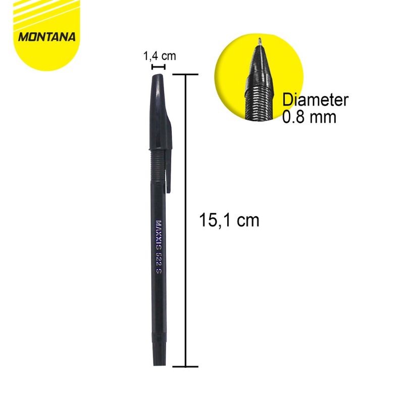 

12 PCS PULPEN EKONOMIS / PULPEN MURAH/ PEN HITAM MURAH