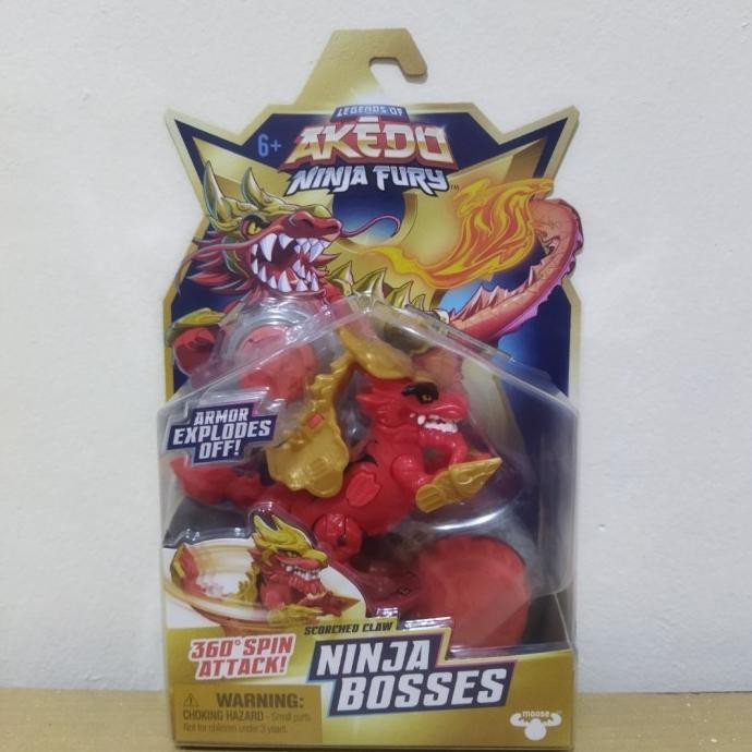 akedo ninja fury scorhed claw