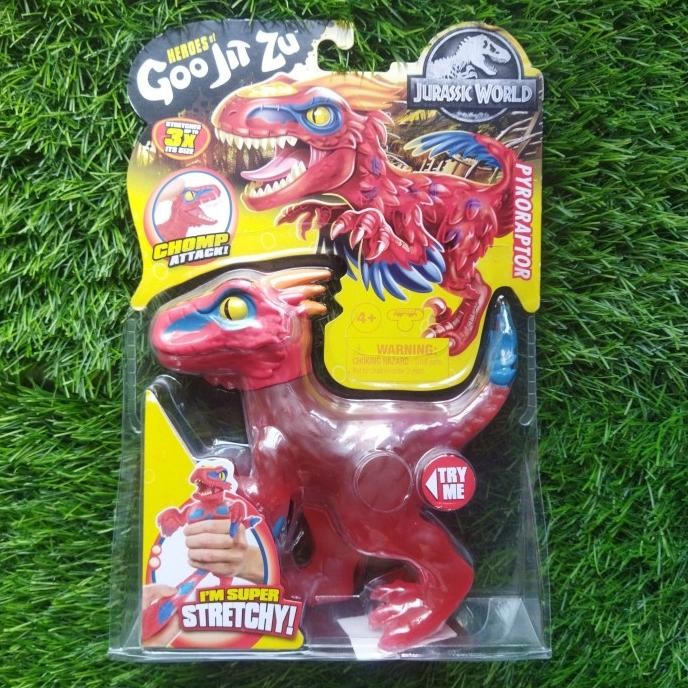 goo jit zu Jurassic world pyroraptor