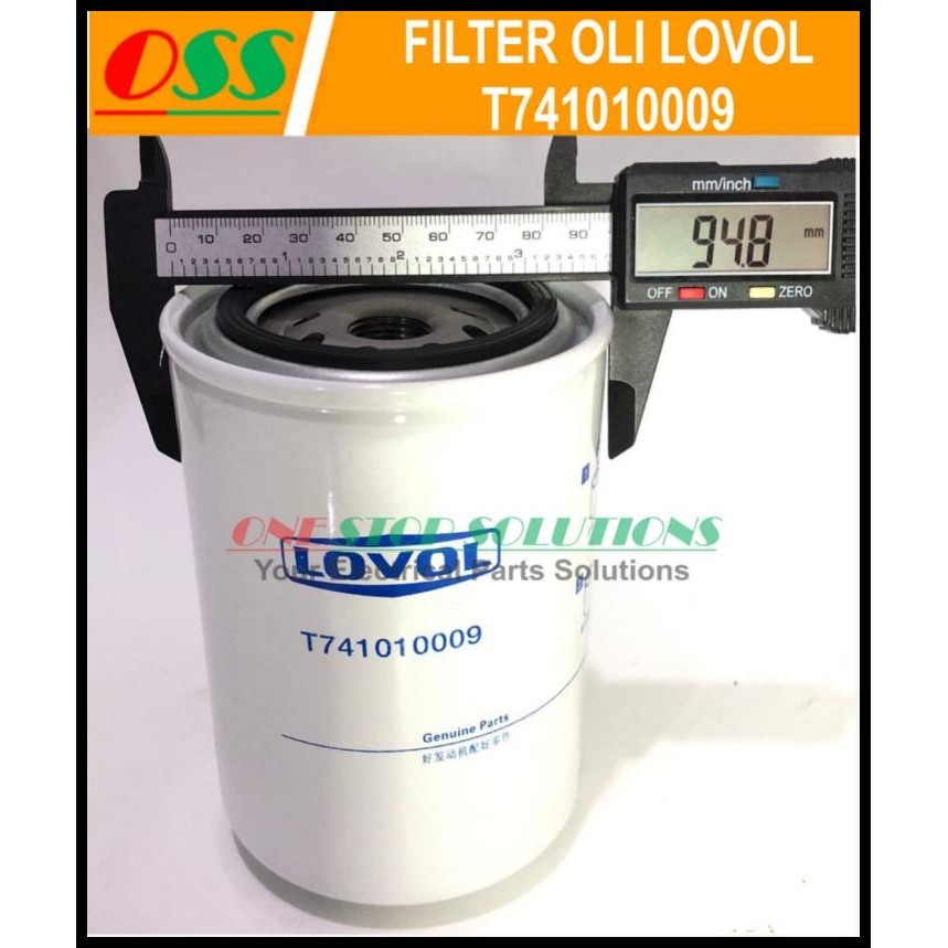 BEST DEAL FILTER OLI OIL FILTER T741010009 LOVOL 1004-G12 1006-G14 