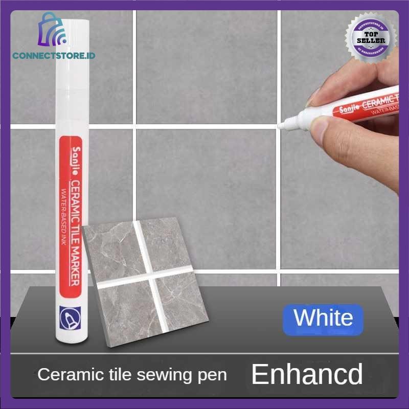 

Tile Grout Marker Reform Wall Seam Pen Spidol Nat Keramik - Putih