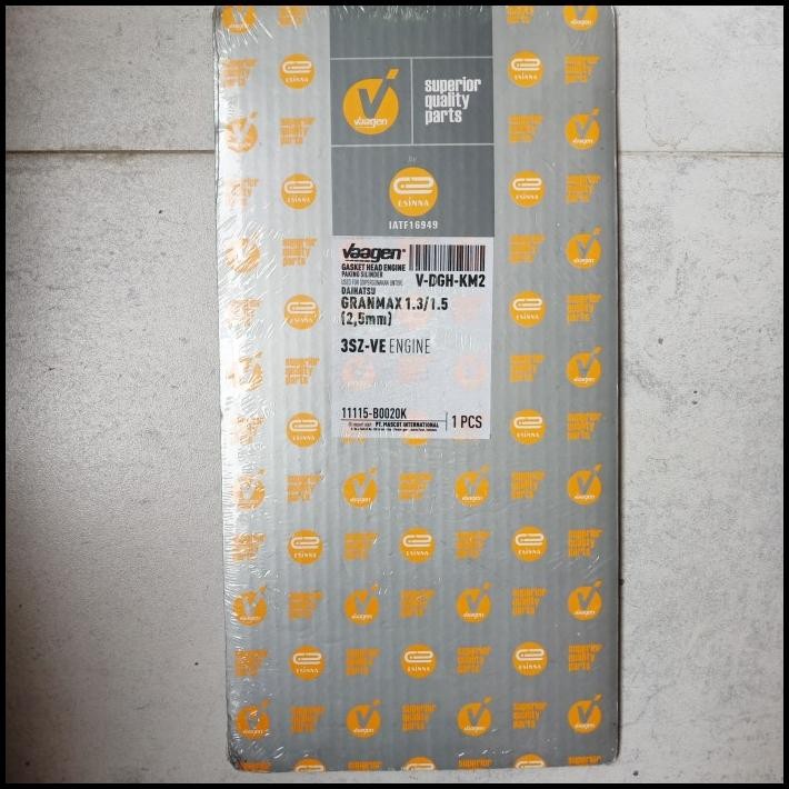 TERBARU PAKING HEAD GASKET CYLINDER HEAD GRAND MAX 