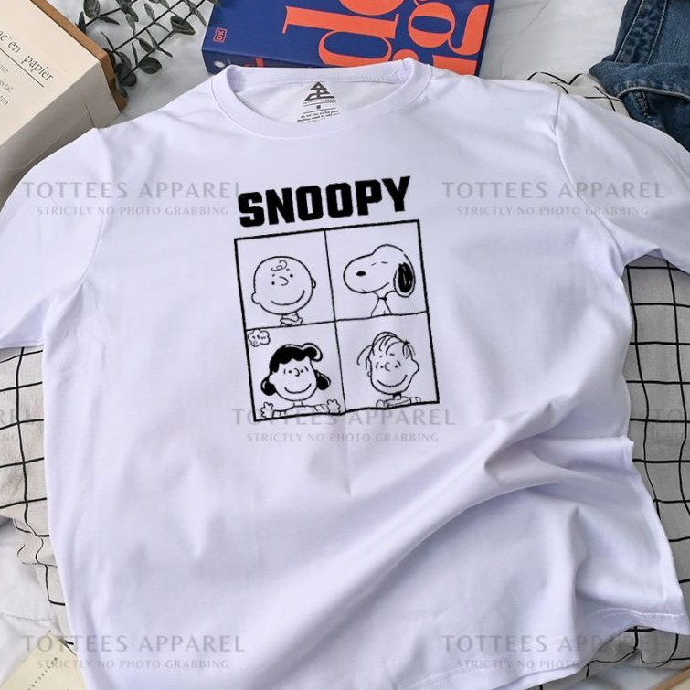 Kaos Snoopy and The Gang Land - Desain Peanuts yang Menyenangkan dan Lucu, Hadiah Hebat untuk Pengge