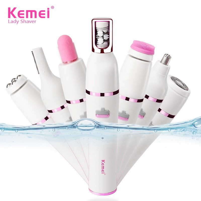 

Kemei 7 IN 1 Epilator Listrik Wanita Sikat Pijat Pembersih Wajah Listrik Alat Cukur Wanita Tahan Air Alat Perawatan Wajah KM-2189 |A5CA62D9|