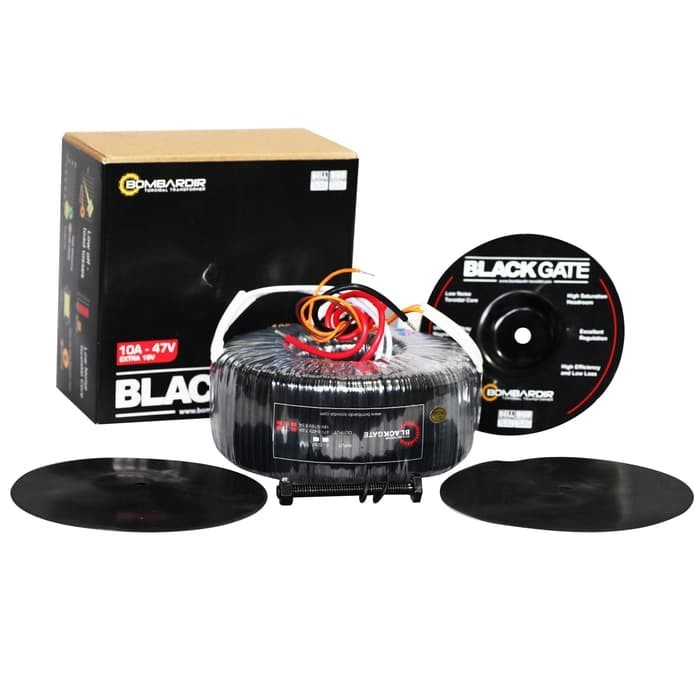 Trafo Toroidal Blackgate 10A-47V Ct -Travo Toroid 10A-Travo Donut Bell