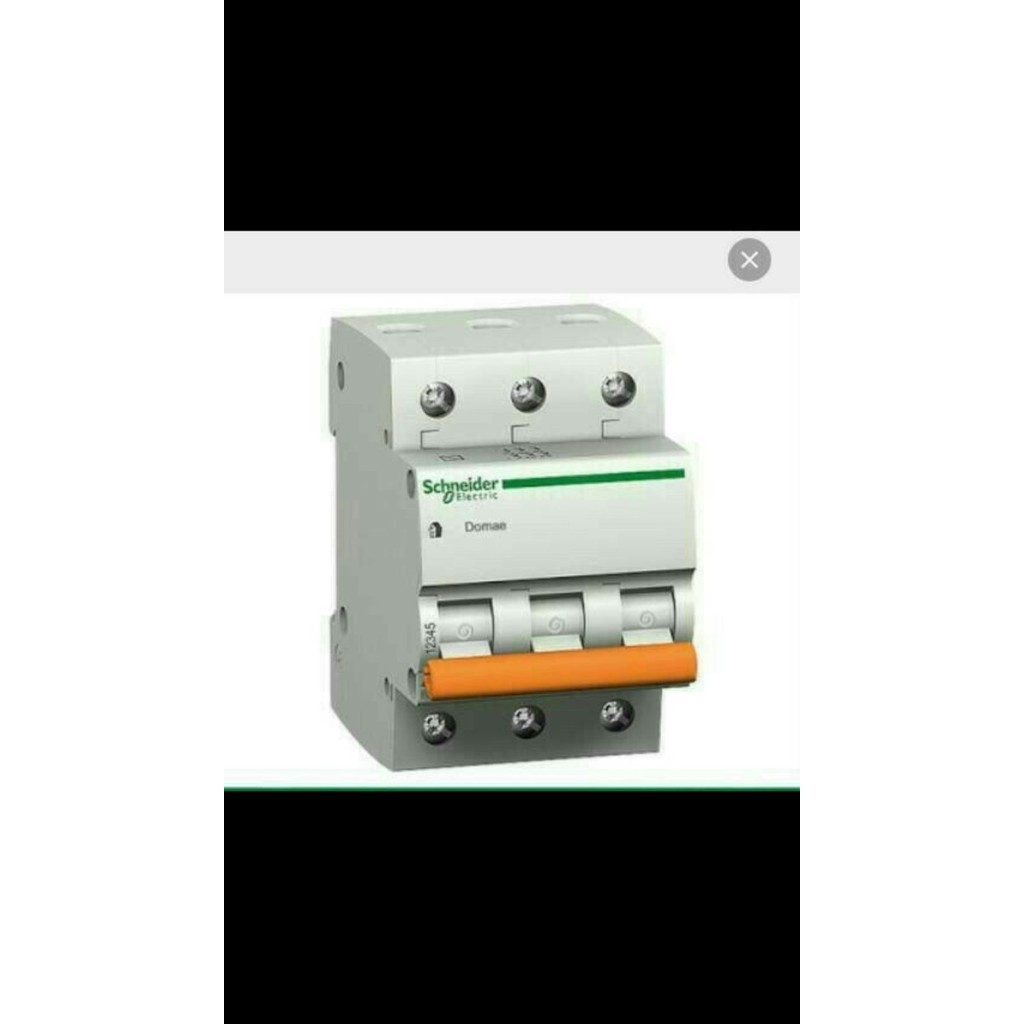 Mcb 3Phase 3Pole 63A 63 A Schneider Domae Mcb 3 Phase 3 Pole 63 Ampere