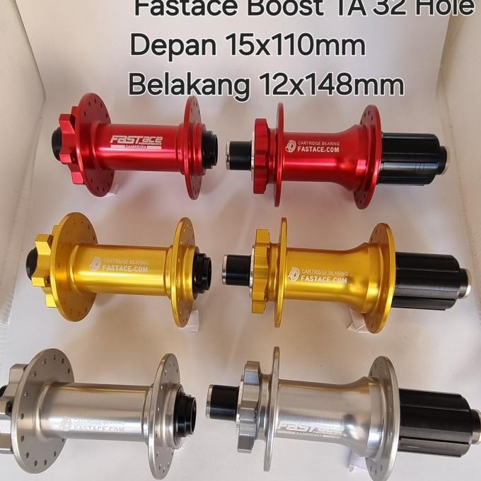 Hub Freehub Fastace Boost TA 32 Hole Thru Axle Hub Free Hub Sepeda Boost