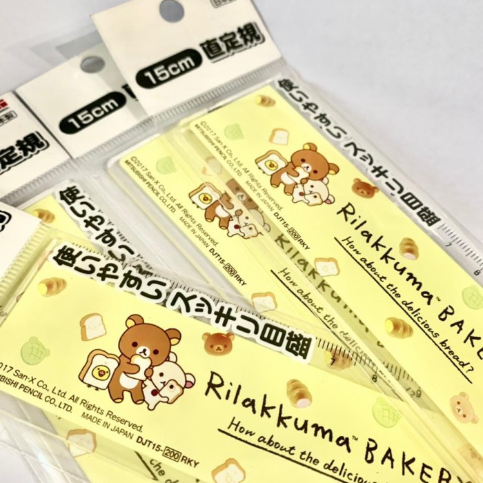 

New Rilakkuma Ruler 15Cm #Original