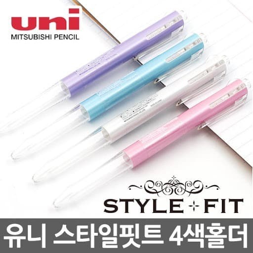 

Uni Style Fit 4 Warna Dudukan Dengan Klip Pastel Ue4H-227 #Original