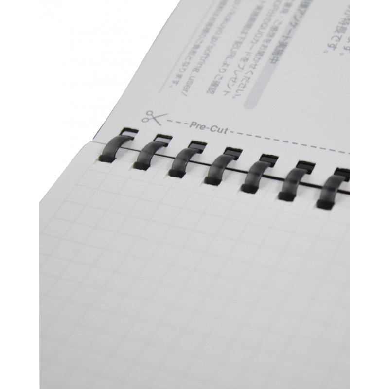 

Kokuyo Notebook Soft Ring S-Sv437S5-D A5 Grid Paper #Original