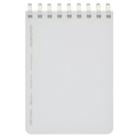 

Kokuyo Memo Soft Ring A7 Dotted 80Sheets S-Sv578Wt-T #Original