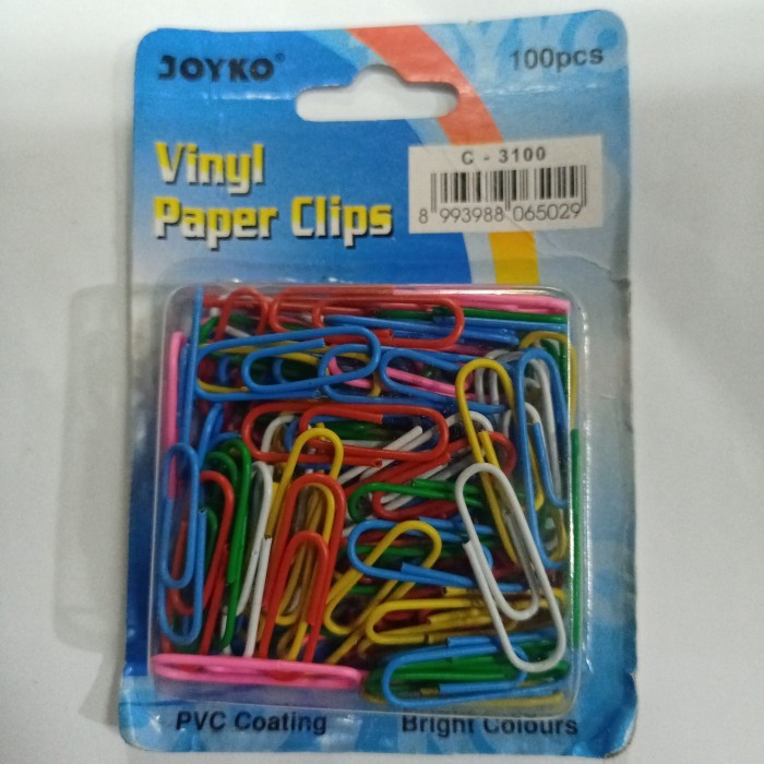 

Paper Clip Vinyl Warna Joyko C 3100 #Original