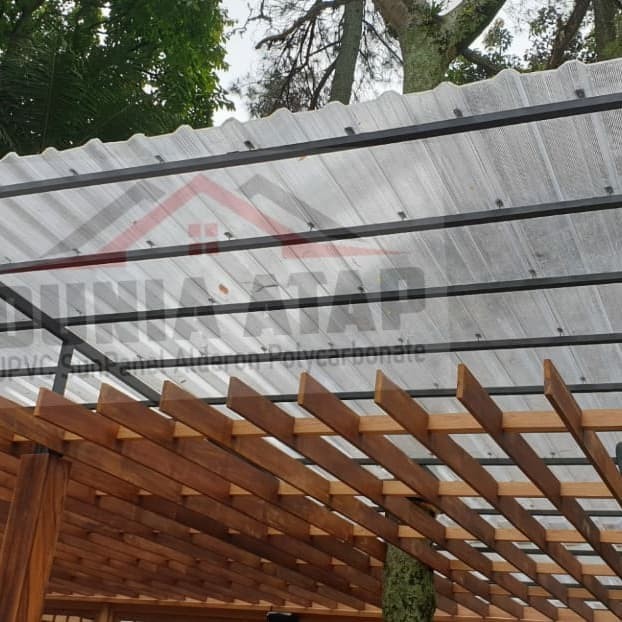 READY STOKKK Atap poly Gelombang TWINLITE GRECA Transparan dan Bergaransi