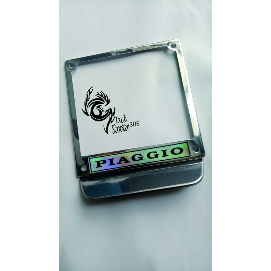 Frame Plat Nomor Vespa Klasik Import
