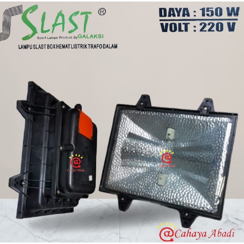 SLAST Kap Lampu MHNTD 150W / Kap Lampu Sorot Metahilite 150 Watt Type SBE SBE150 Kosongan - Rumah La