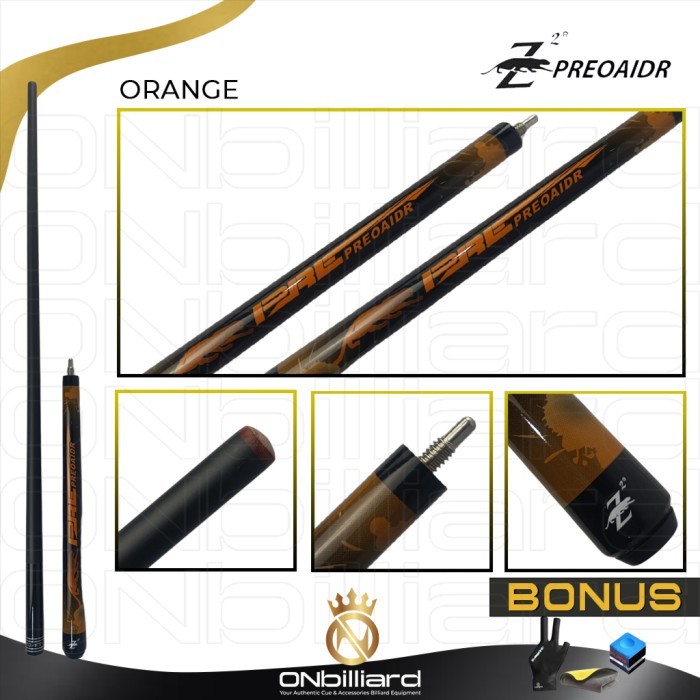 TERBARU - PREOAIDR JUMP Cue Stick Jump Carbon Stik Billiard