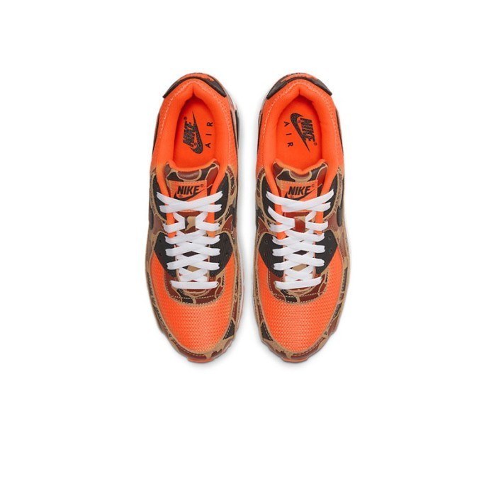 NIKE Air Max 90 Duck Camo Orange Sepatu Wanita - CW4039800 - Size 38