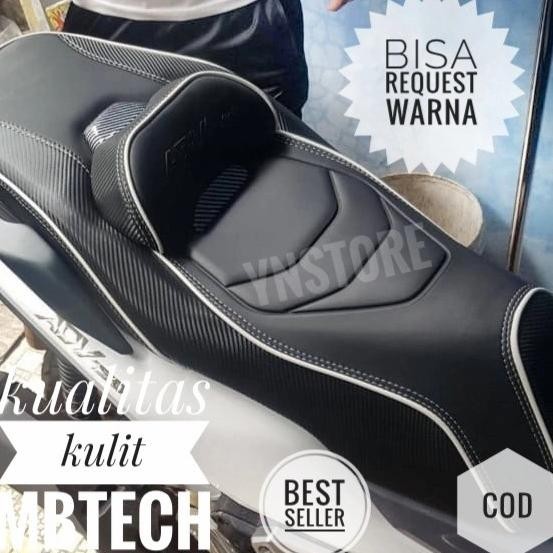 Cover jok ADV 150 Full mbtech Variasi Aksesoris Motor Honda adv