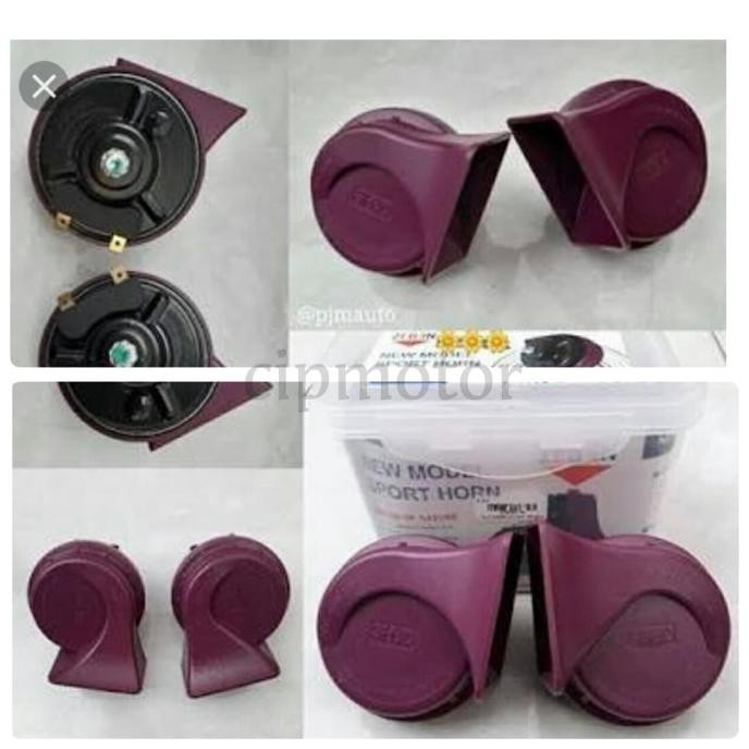 Klakson Motor Mobil Zegen Vougen keong Sport Horn