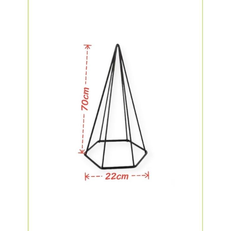 rangka pohon natal Mini, pohon natal, standing pohon