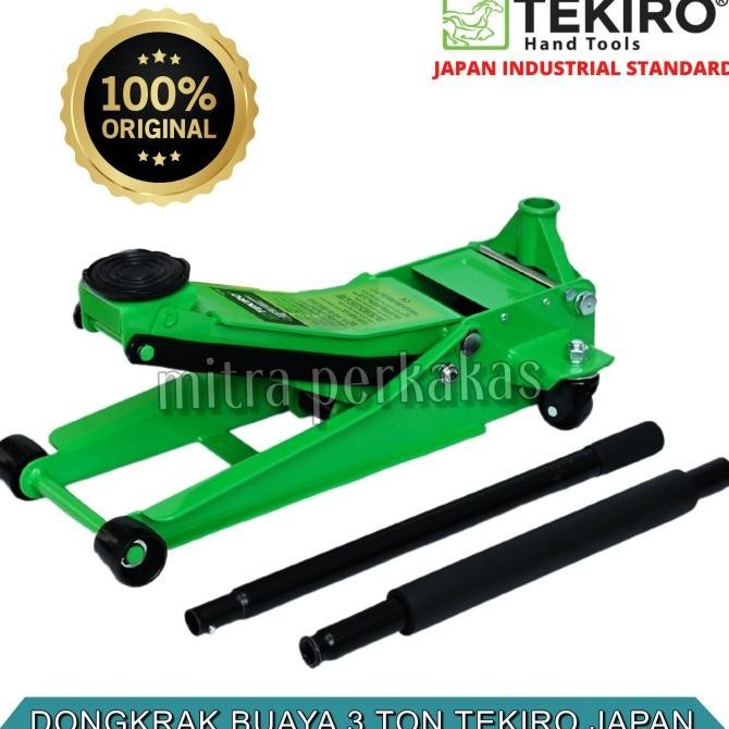 Dongkrak buaya 3 Ton TEKIRO / Dongkrak buaya ceper 3 Ton