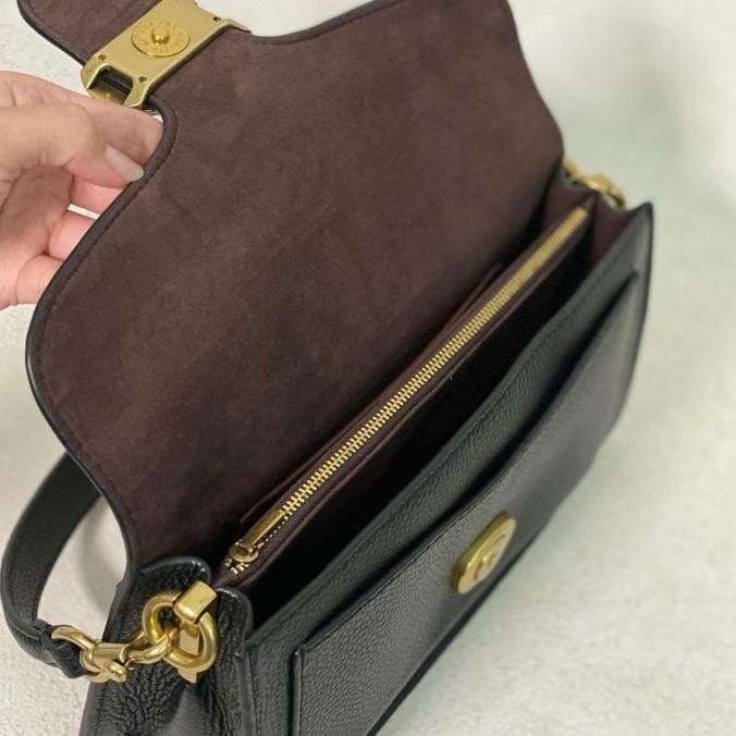 [ORIGINAL] COACH Tabby 26 Shoulder Bag In Black / Tas Coach Original