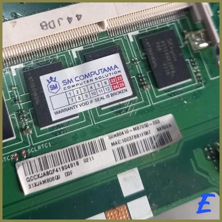 | SMC | MOBO LAPTOP ASUS X452E X452EA X452 X450EA MAINBOARD AMD MOTHERBOARD