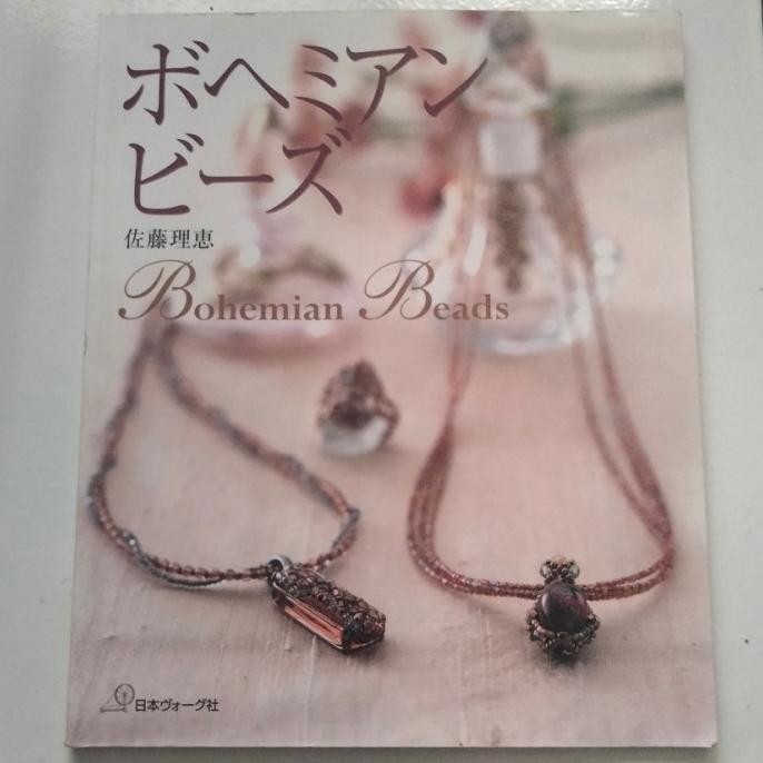 

buku import japan bohemian beads kerajinan tangan bikin manik manik bohemian