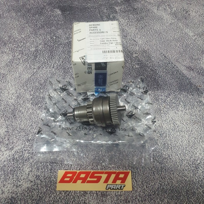 Ayal - Gear / Gir Pinion Stater / Gear Shaft Piaggio Zip Liberty 100 Original
