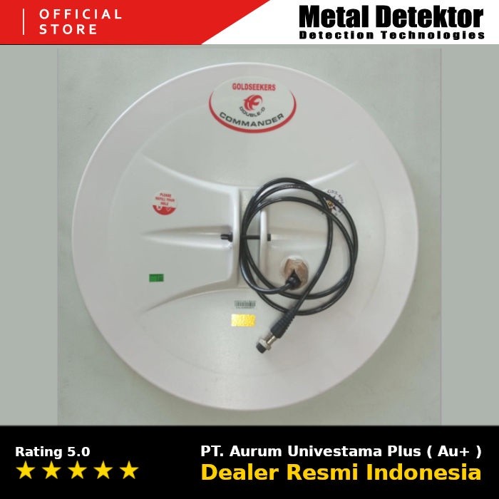 Coil Commander GFX 7000 18 inch DD - Koil Besar ukuran 18 inchi DOUBLE D untuk Metal Detector GDX800