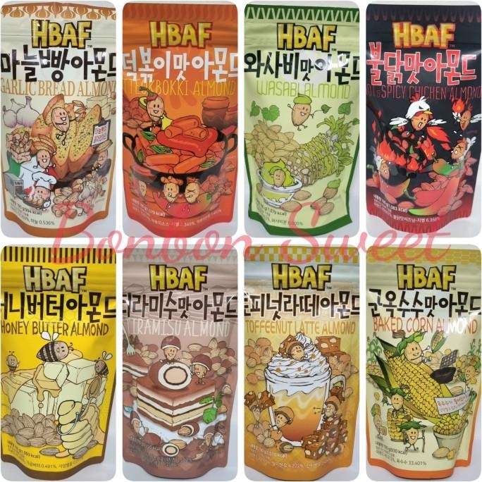 

Honey Butter Almond Korea HBAF Kacang Almond TOMS 190gr WS88