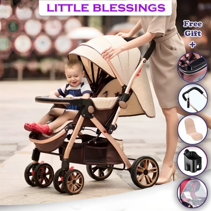 Stroller Baby stroller bayi stroler bayi lipat travelling 2 Arah.