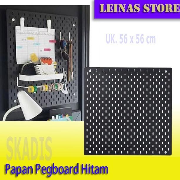 

Pegboard Organizer Wall / Papan Dinding Berlubang Serbaguna 56X56Cm Original Dan Terpercaya