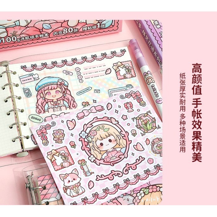 

Telado Buku Jurnal Handbook Dodogirl Aesthetic Buku Binder Buku Diary Buku Sekolah Anak Cewek Buku