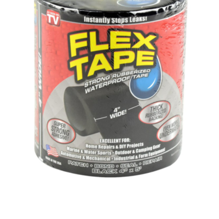 

Flex Tape Isolasi Karet Tahan Air 10 Cm - Hitam