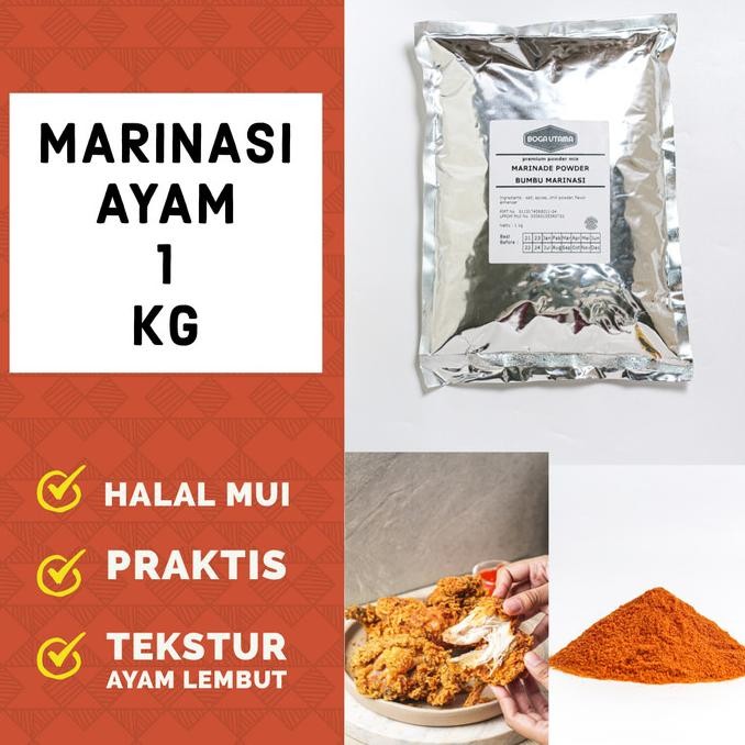 

Bumbu Marinasi Fried Chicken 1 kg KGS