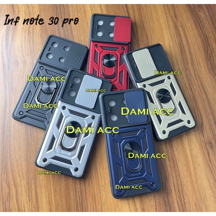 case infinix note 30 note 30 pro case robot transformer slide 2in1