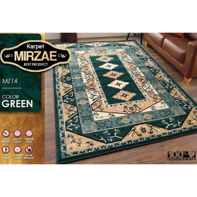 Karpet Berbulu Tebal MIRZAE Rug Ambal UK 100x150